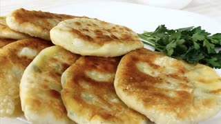 "Преснушки" или лепешки на кефире: готовлю вместо хлеба (хотя и с чаем хороши)