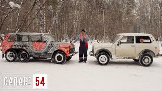 НИВА 6х6 против НИВЫ 4х4